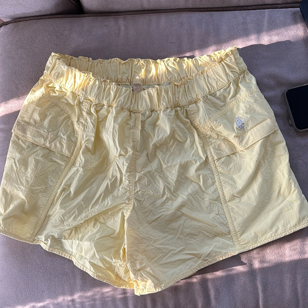 Free People movement shorts.